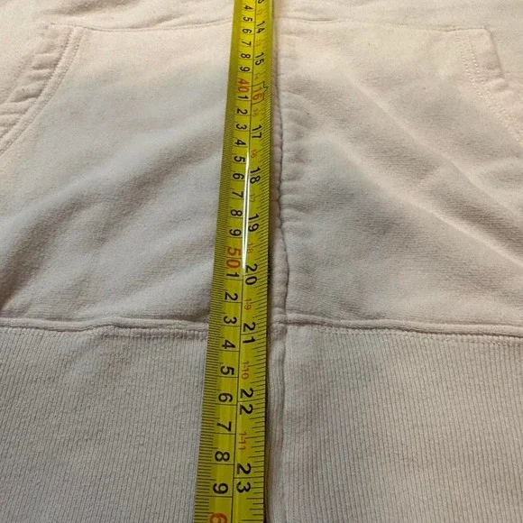 Baby Light pink Ralph Lauren Polo zip up hoodie WOMEN SIZE XL - Picture 5 of 5